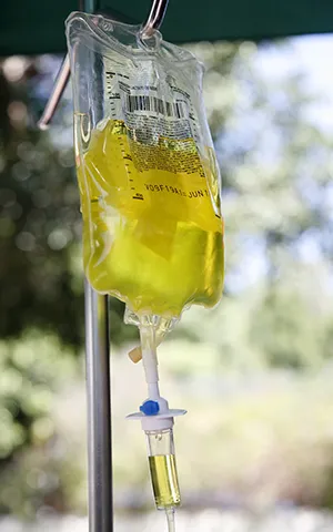 High Dose Vitamin C IV bag at iCRYO One Loudoun