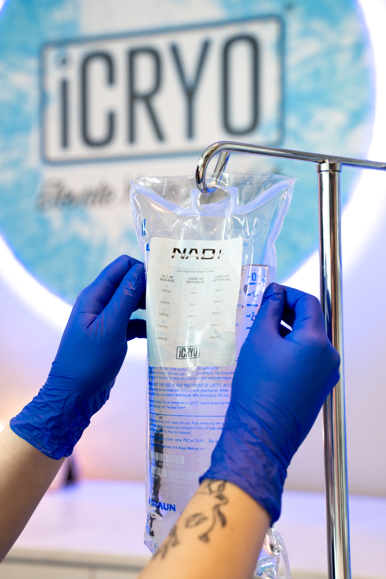 NAD+ IV Therapy at iCRYO One Loudoun in Ashburn, VA