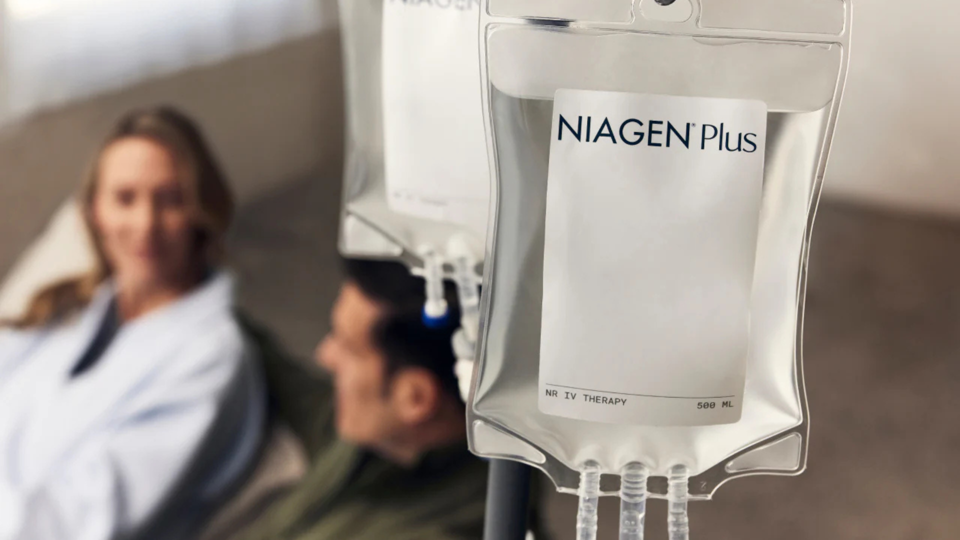 Niagen IV therapy session supporting cellular energy and longevity